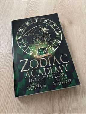 Zodiac Academy Hardcover-Style Green Book by Susanne Valenti & Caroline Peckham